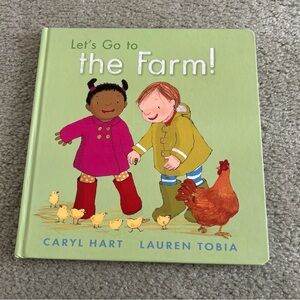 Let’s Go to the Farm hardcover book